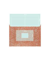 In- & Outdoor-Teppich Hatta im Vintage Look in Orange/Beige, 100% Polypropylen, Orangenrot, Beige, B 200 x L 290 cm (Grösse L)