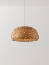 Suspension design en bambou Eden, Beige, Ø 45 x haut. 21 cm