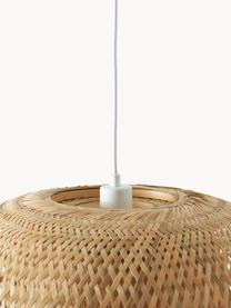 Suspension design en bambou Eden, Beige, Ø 45 x haut. 21 cm