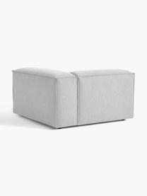 Módulo de esquina sofá Lennon, Tapizado: 100% poliéster Alta resis, Estructura: madera contrachapada de p, Patas: plástico Este producto es, Tejido gris, An 119 x F 119 cm, chaise longue derecha