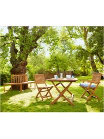 Rozkładany stół ogrodowy z drewna Somerset, Drewno akacjowe, olejowane, Drewno akacjowe, S 150 x W 75 cm