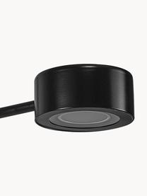 Grote dimbare LED hanglamp Clyde, Zwart, B 90 x D 54 cm