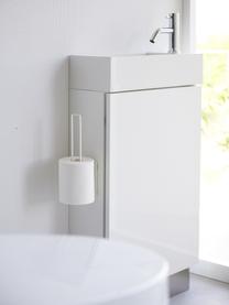 Wand-Porte-rouleaux WC mural Tower, Blanc, mat, larg. 4 x haut. 25 cm