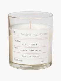 Candela profumata Mandarin (mandarino, vaniglia), Contenitore: vetro, Mandarino & vaniglia, Ø 8 x Alt. 8 cm