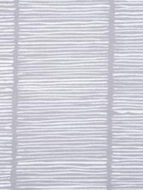 Pościel z bawełny renforcé Paulina, Szary, biały, 240 x 220 cm