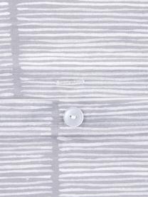 Vzorovaná posteľná bielizeň z bavlny renforcé Paulina, Sivá, biela