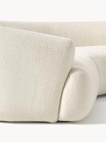 Salon modulable XL Sofia, Peluche blanc cassé, larg. 450 x prof. 231 cm