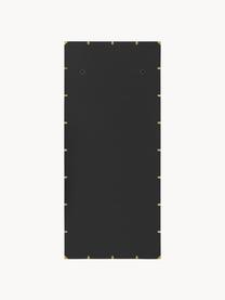 Grote passpiegel Cato, Frame: gecoat metaal, Goudkleurig, B 80 x H 180 cm