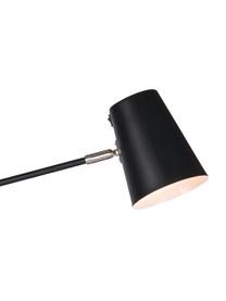 Lámpara de lectura Linear, con conexión USB, Pantalla: metal recubierto, Negro, Al 144 cm