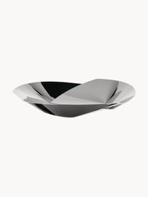 Servírovací talíř z nerezové oceli Resonance, Nerezová ocel 18/10, vysoce leštěná, Stříbrná, Ø 38 cm, V 6 cm