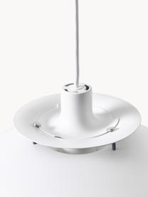 Lampada a sospensione PH 5 Mini, Paralume: metallo rivestito, Bianco, blu elettrico, Ø 30 x Alt. 16 cm