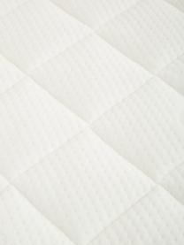 Cama continental Premium Dahlia, Patas: madera de abedul maciza p, Tejido beige, An 140 x L 200 cm, dureza H2