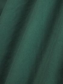 Lenzuolo con angoli boxspring in flanella Biba, Verde scuro, Larg. 200 x Lung. 200 cm, Alt. 35 cm