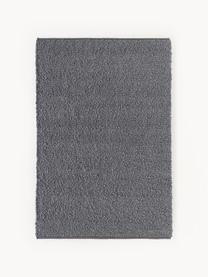 Handgewebter Teppich Leah, 88 % Polyester, 12 % Jute, GRS-zertifiziert, Dunkelgrau, B 120 x L 180 cm (Grösse S)