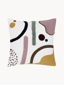 Kussenhoes Wassily met abstracte decoratie, 100% katoen, Meerkleurig, B 45 x L 45 cm
