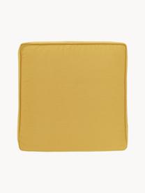 Cuscini sedia alti Zoey 2 pz, Rivestimento: 100% cotone, Giallo sole, Larg. 40 x Lung. 40 cm