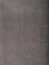Cord-Freischwinger Kink, 2 Stück, Bezug: Cord (88 % Nylon, 12 % Po, Rahmen: Metall, verchromt, Cord Taupe, Silberfarben, B 48 x T 48 cm
