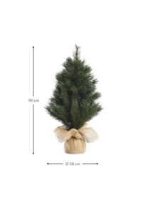 Árbol de Navidad artificial Malmo, tamaños diferentes, Verde oscuro, Ø 58 x Al 90 cm