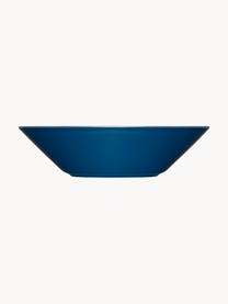 Assiette creuse en porcelaine Teema, Vitro-porcelaine, Bleu foncé, Ø 22 cm