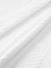 Handtuch Jacqui mit Hoch-Tief-Muster, in verschiedenen Grössen, Weiss, XS Gästehandtuch, B 30 x L 30 cm, 2 Stück