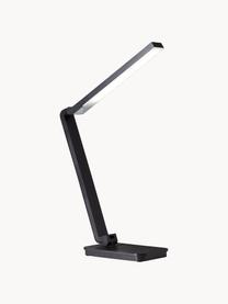 Grande lampe de bureau LED à intensité variable Tori, Noir, larg. 11 x haut. 61 cm