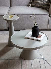 Kovový konferenční stolek Floss, Hliník s práškovým nástřikem, Šedá, Ø 60 cm, V 33 cm