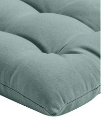 Coussin de chaise 40x40 coton vert sauge Ava, Vert sauge, larg. 40 x long. 40 cm