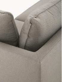 Ecksofa Tribeca, Bezug: 100 % Polyester Der hochw, Sitzfläche: Schaumpolster, Fasermater, Gestell: Massives Kiefernholz, Webstoff Taupe, B 274 x T 192 cm, Eckteil rechts