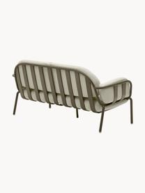 Garten-Loungesofa Joncols (2-Sitzer), Bezug: 100 % Polyester Der hochw, Gestell: Aluminium, pulverbeschich, Webstoff Hellbeige, Olivgrün, B 164 x T 80 cm