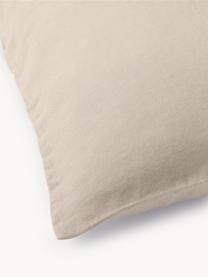 Drap plat en lin délavé Airy, 100 % pur lin
Densité 110 fils par pouce carré, qualité standard

Le lin est une fibre naturelle qui se caractérise par sa respirabilité, sa résistance et sa douceur. Le lin est un matériau rafraîchissant et absorbant qui absorbe et évacue rapidement l'humidité, ce qui le rend idéal pour les températures chaudes.

Le matériau est certifié STANDARD 100 OEKO-TEX®, 15.HIN.65948, HOHENSTEIN HTTI, Taupe, larg. 240 x long. 280 cm