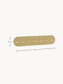 Garderobenleiste Form aus Metall, Stahl, beschichtet, Goldfarben, B 50 cm