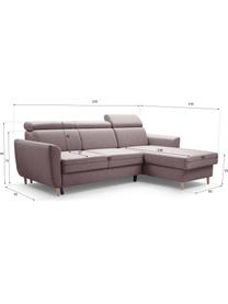 Sofa narożna z funkcją spania i miejscem do przechowywania Gusto (4-osobowa), Tapicerka: 100% poliester, Beżowy, S 235 x G 170 cm