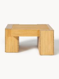 Mesa de centro Elian, Madera de caoba, An 70 x F 70 cm