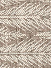 Design in- &  outdoor vloerkleed Pella met grafisch patroon, 100% polypropyleen, Taupe, beige, B 160 x L 230 cm (maat M)