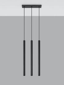 Suspension Fideus, Noir, mat, larg. 30 x haut. 90 cm