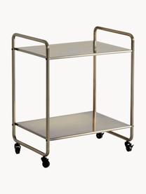 Barcart Morris, Gecoat metaal, Goudkleurig, licht, B 60 cm x H 70 cm