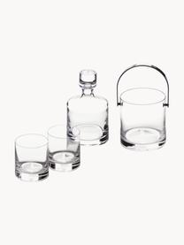 Vasos de whisky de cristal Corelli, 6 uds., Cristal, Transparente, Ø 9 x Al 10 cm