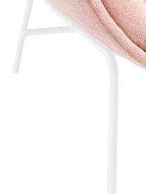 Fauteuil lounge rose Austin, Tissu rose