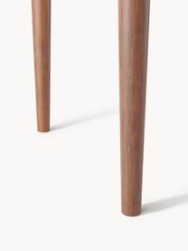 Rohový psací stůl z mangového dřeva Paul, Masivní lakované mangové dřevo, Mangové dřevo, Š 135 cm, H 100 cm