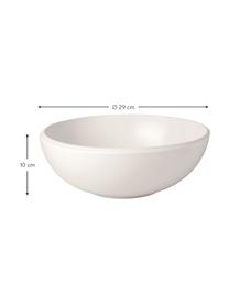 Šalátová misa z porcelánu New Moon, biela, Ø 29 cm, Biela