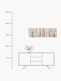 Handgemalte Leinwandbilder Wet, 3er-Set, Mehrfarbig, B 40 x T 40 cm
