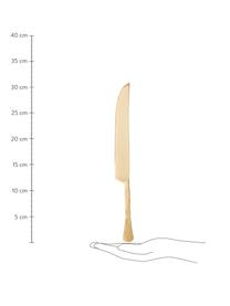 Couteau de cuisine doré Moni, Acier inoxydable 14/1, laqué

Les couverts sont fabriqués en acier inoxydable. Ils sont donc durables, ne rouillent pas et sont résistants aux bactéries, Couleur laitonnée, long. 31 cm