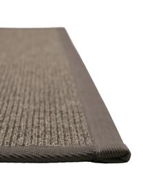 Tapis en sisal Leonie, Gris-brun