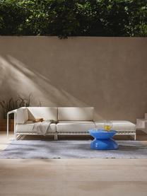 Ogrodowa sofa modułowa Caio, Tapicerka: 100% poliester Dzięki tka, Stelaż: aluminium, Złamana biel, biały, S 305 x G 115 cm