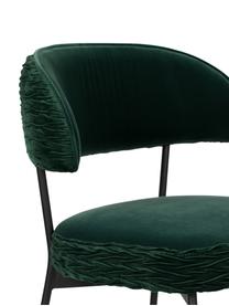 Chaise velours rembourré The Winner Takes It All, Vert