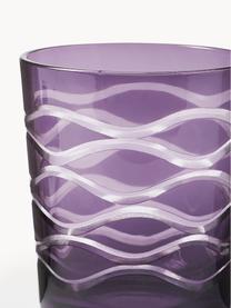 Sada sklenic Cobalt, 6 dílů, Sklo, Modrá, fialová, Ø 9 cm, V 10 cm, 250 ml