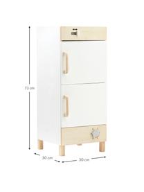 Spielzeug-Kühlschrank, Holz, Weiss, Holz, B 30 x H 73 cm