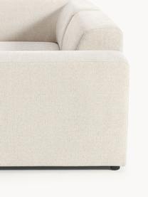 Grosses Ecksofa Melva (4-Sitzer), Bezug: 100 % Polyester Der strap, Gestell: Massives Kiefern- und Fic, Webstoff Hellbeige, B 339 x T 220 cm, Eckteil rechts