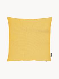 Dwukolorowa poduszka zewnętrzna z wypełnieniem St. Maxime, Żółty, S 47 x D 47 cm