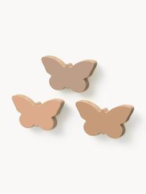 Handgefertigte Wandhaken Butterfly aus Buchenholz, 3er-Set, Buchenholz, lackiert

Dieses Produkt wird aus nachhaltig gewonnenem, FSC®-zertifiziertem Holz gefertigt., Beigetöne, Buchenholz, B 11 x H 6 cm